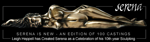 Serena - an Erotic Female Nude Sculpture by Leigh Heppell - www.exotic.co.uk